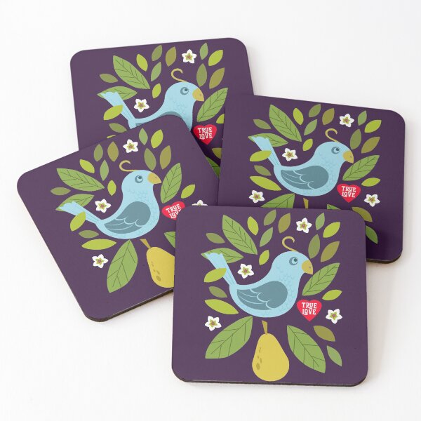 Item preview, partridge in a pear tree designed and sold by Wonderful world of whimsical Art of yesteryear and today .