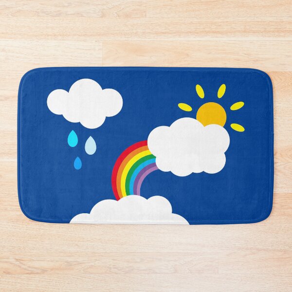 Aperçu de l'œuvre Rainbow Weather Pattern 6 créée et vendue par Helen McCartney Designs.