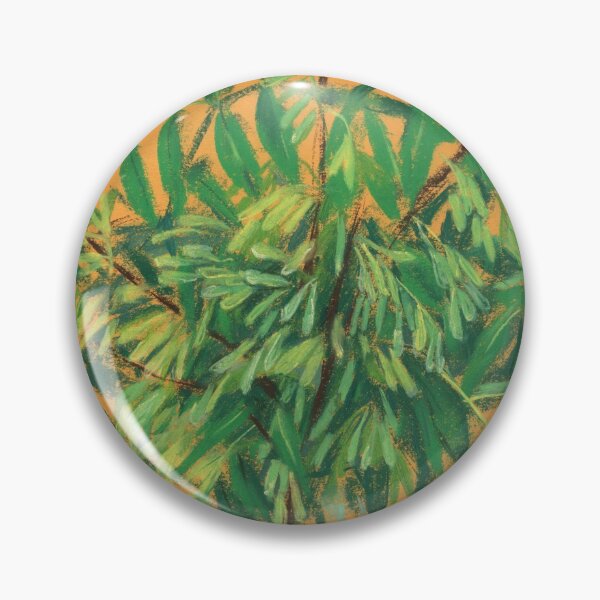 Item preview, Ash-Tree, Floral Art Pastel Painting Green Yellow  designed and sold by Julia Khoroshikh.
