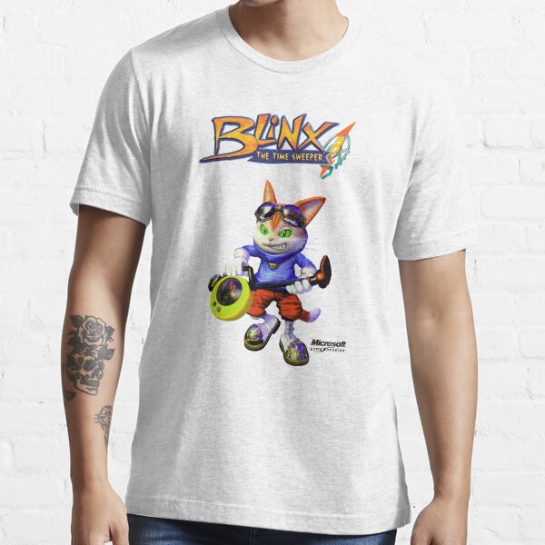 "Blinx The Time Wizard Promo Shirt " Tshirt for Sale by mucore