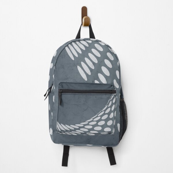 Item preview, Halftone Flowing Swerve in Peninsula Blue designed and sold by simplydesignart.
