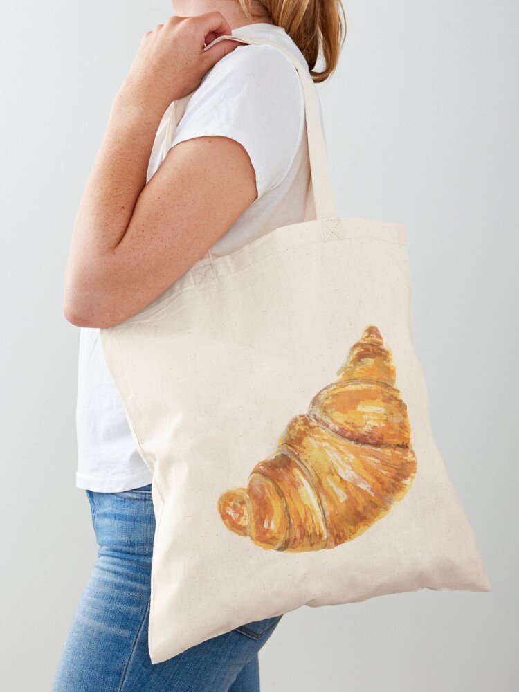 Croissant Tote Bag