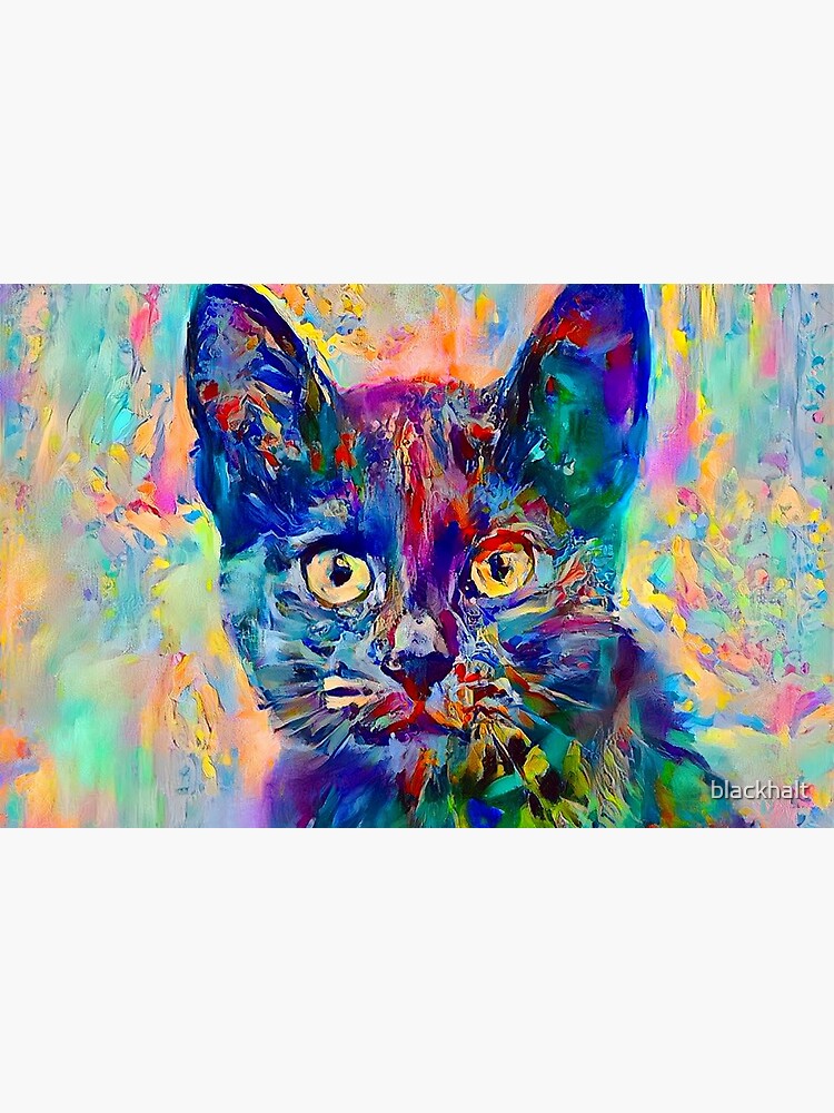 Abstractions of abstract abstraction of cat by blackhalt