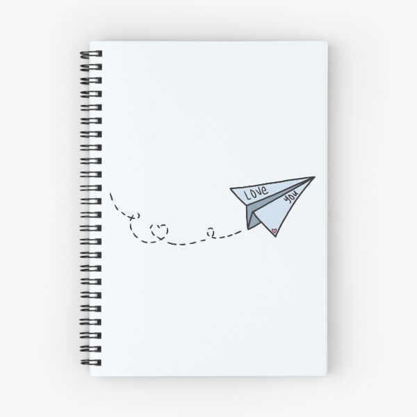 Item preview, "Love you" Paper Airplane  designed and sold by kayleefisherr.
