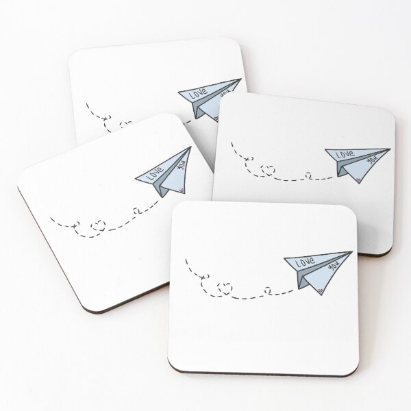 Item preview, "Love you" Paper Airplane  designed and sold by kayleefisherr.