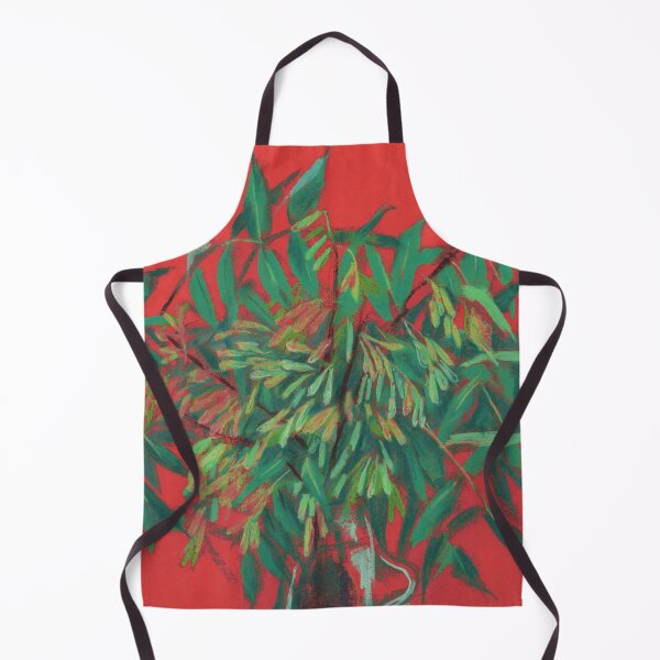 Item preview, Ash-Tree, Summer Foliage Green Leaves Floral Red designed and sold by Julia Khoroshikh.