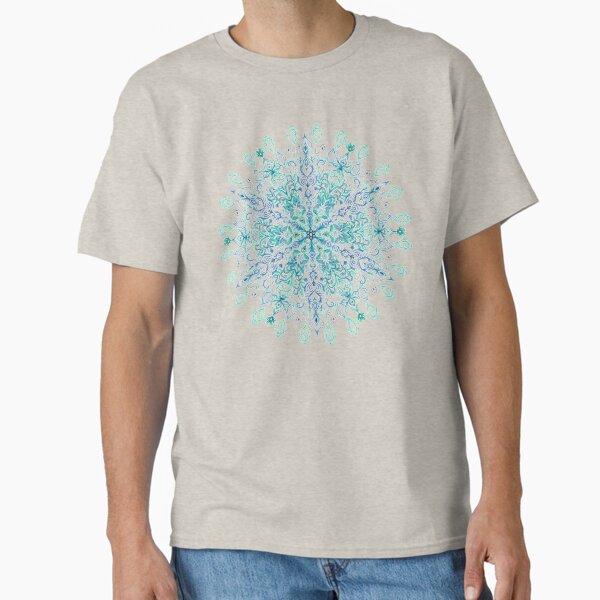 Item preview,  Peppermint Snowflake on Cream designed and sold by micklyn.