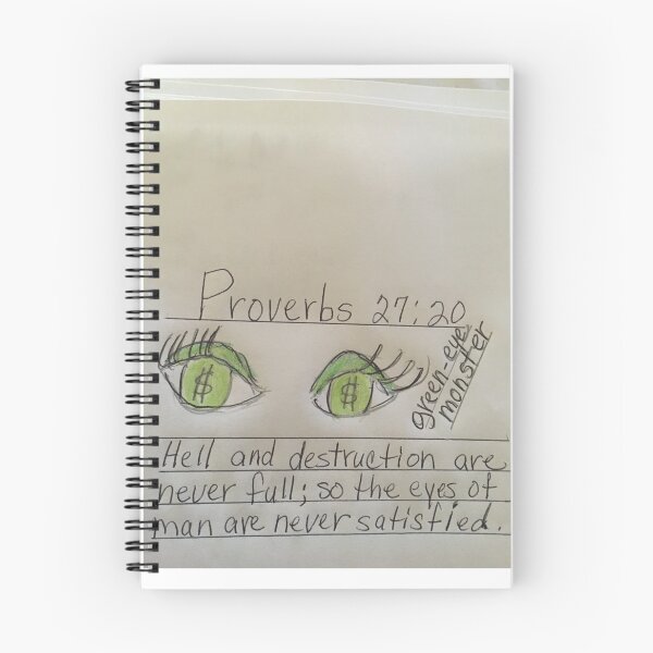 Item preview, Proverbs 27:20 verse designed and sold by Anointedtoday.