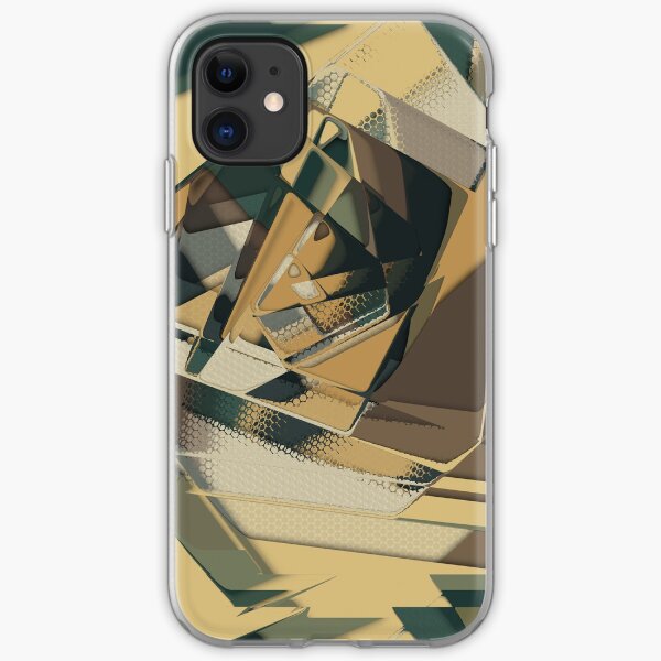 Abstract Melt 3 iPhone Soft Case