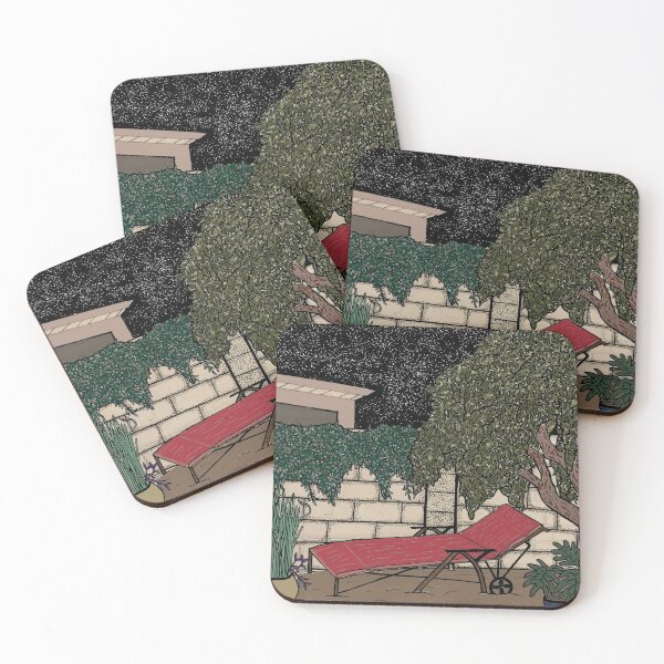Item preview, Backyard View designed and sold by drawnbyjenna.
