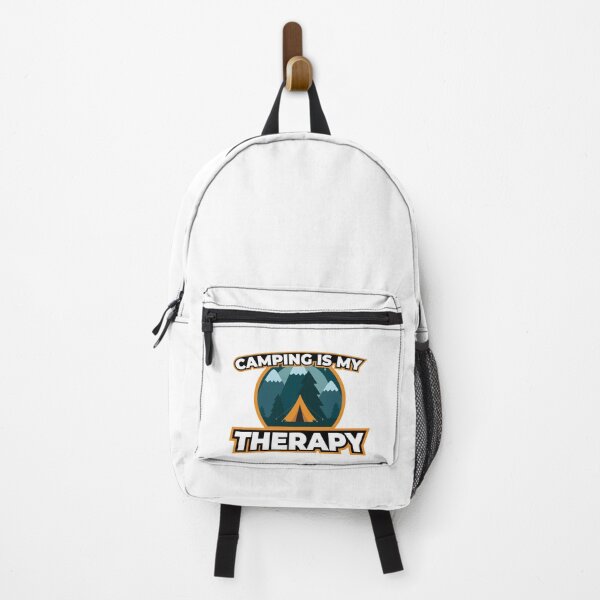 Item preview, Camping is my therapy designed and sold by Statim.
