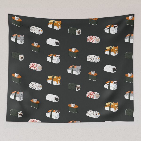 Item preview, Cat sushi designed and sold by Angrahius.