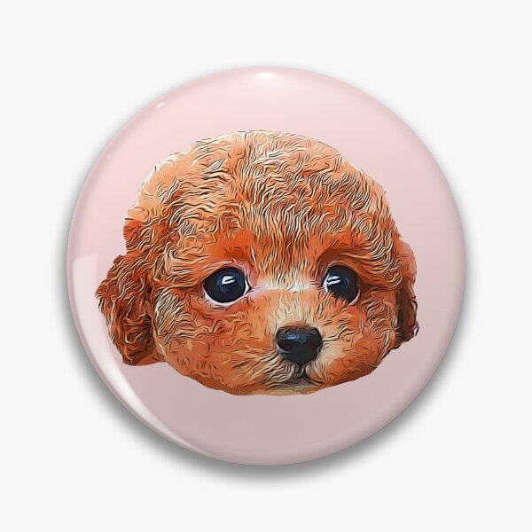 Item preview, Poodle Teddy Puppy Dog Super Cute Art designed and sold by ElegantCat.