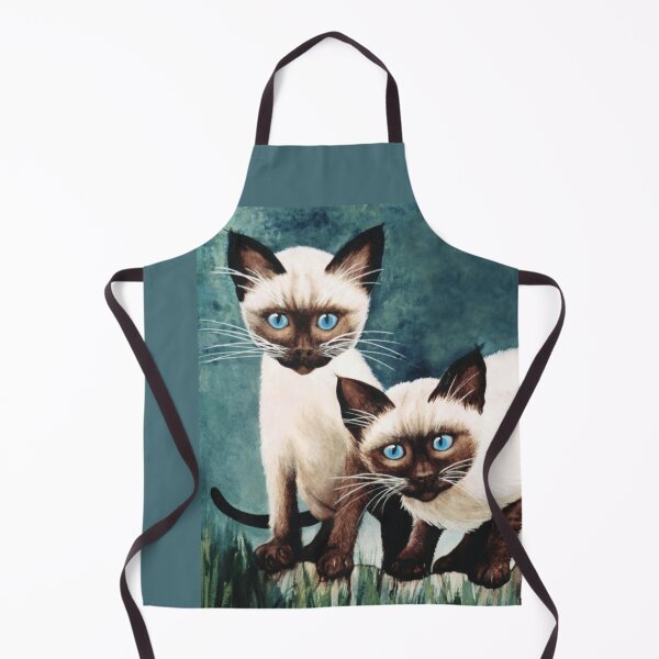 Item preview, Two Curious Siamese Kittens designed and sold by Lois-jessop.