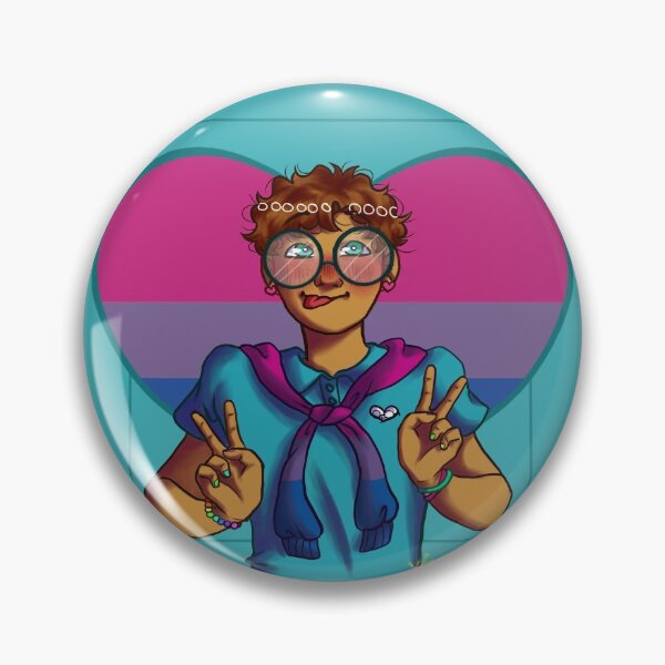 Item preview, Patton Sanders Bisexual Pride designed and sold by VianaDraws.