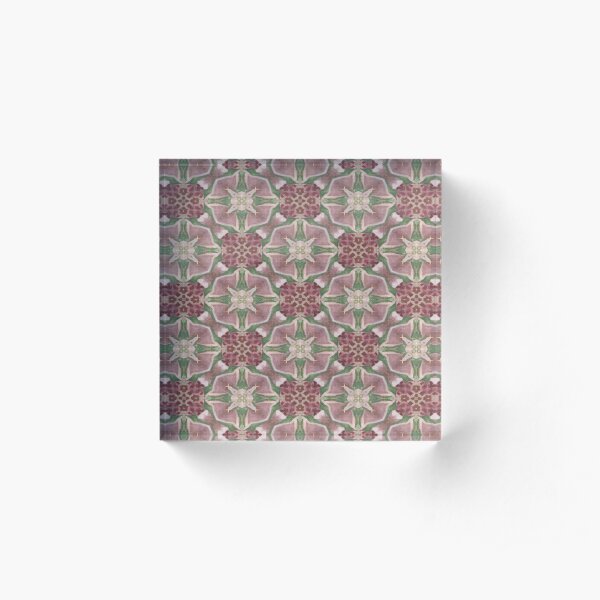 Sweet Blossom Acrylic Block