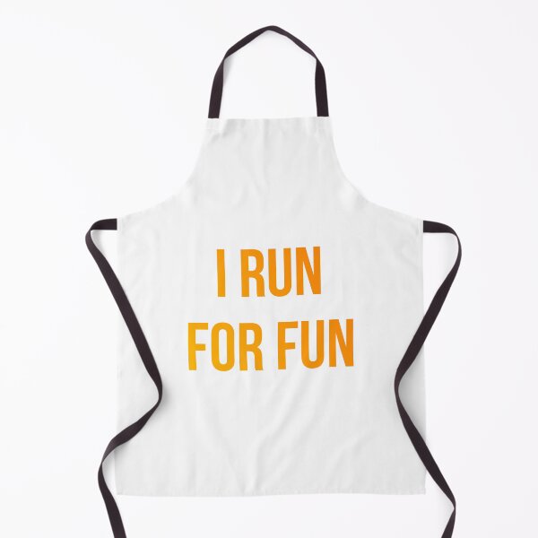 Item preview, I Run For Fun Orange Gradient designed and sold by jackknite.