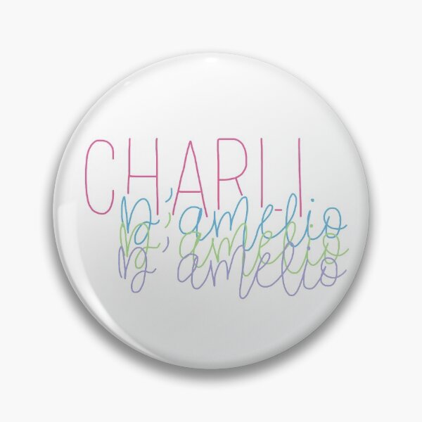 Item preview, Charli D'amelio Name Pink, Blue, Green  designed and sold by emcazalet.