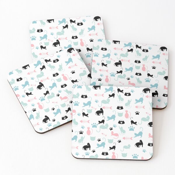 Item preview, Cats pattern designed and sold by magenta-dream.