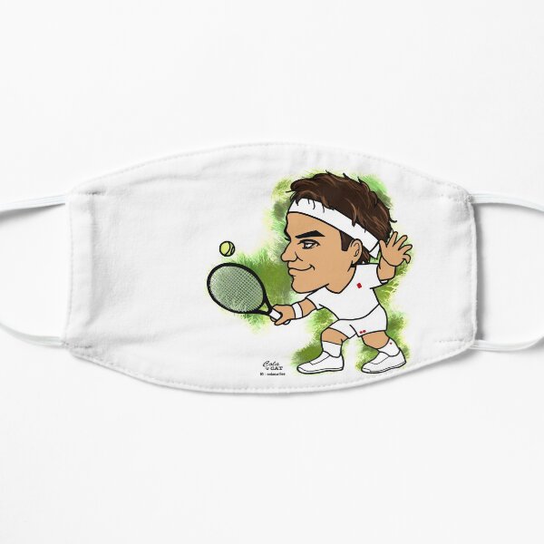Roger Federer Masque sans plis
