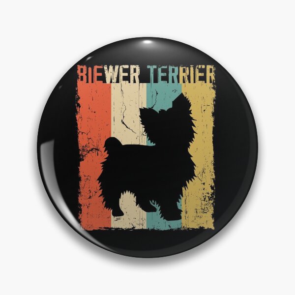Item preview, biewer terrier Vintage Retro Classis Dog Lover Gift designed and sold by rafaeltto.