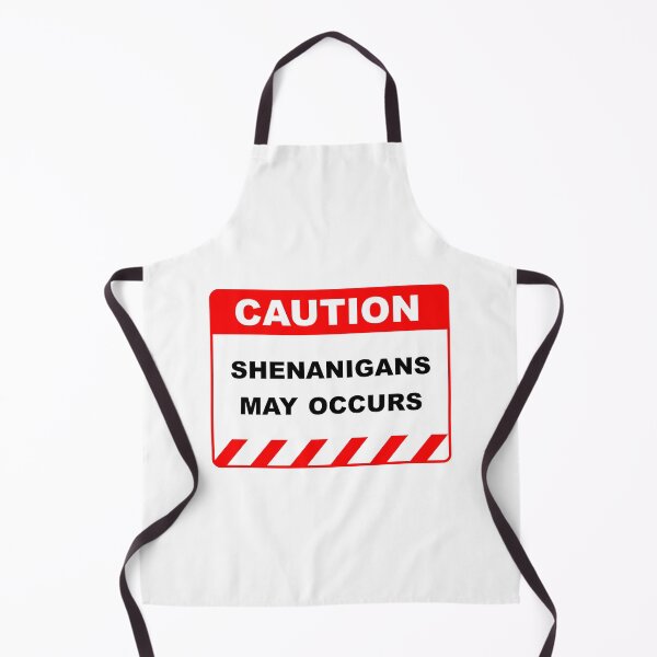 Item preview, Funny Human Caution Label / Sign SHENANIGANS MAY OCCUR Sayings Sarcasm Humor Quotes designed and sold by ColorMeHappy123.