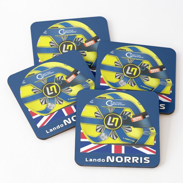 Item preview, Lando Norris Helmet 2020 flag designed and sold by andreanastasio.