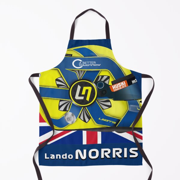 Item preview, Lando Norris Helmet 2020 flag designed and sold by andreanastasio.