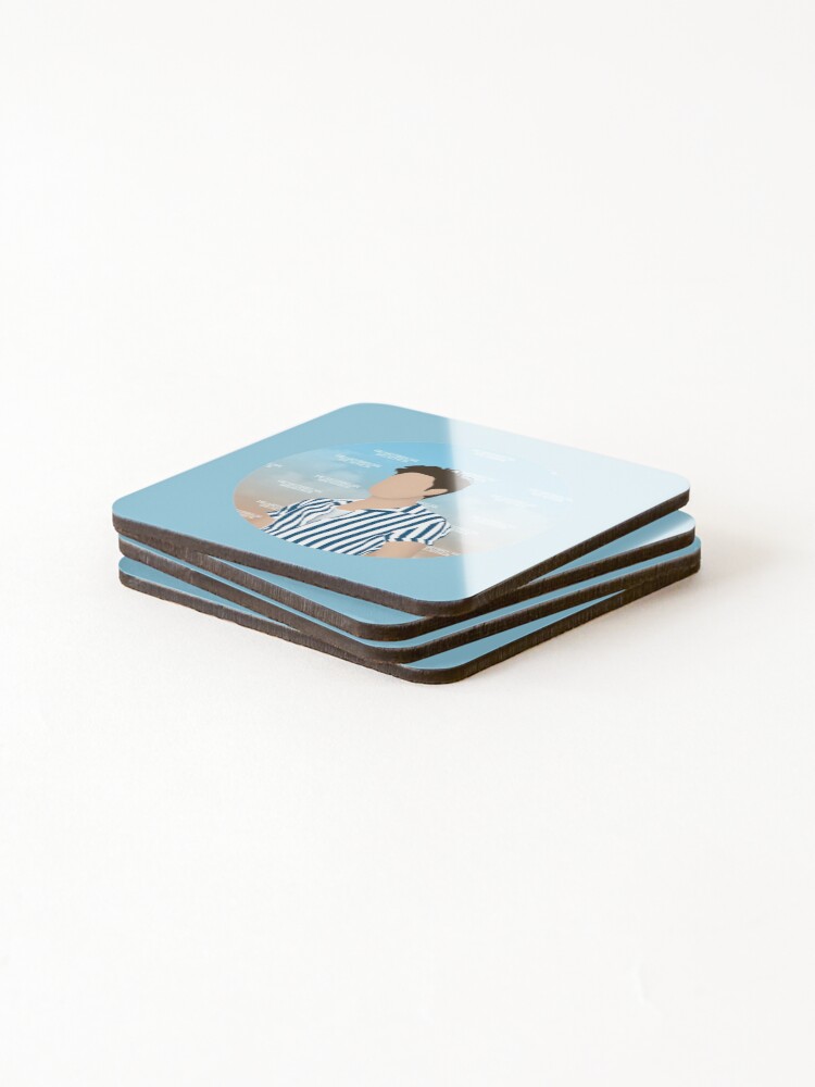 Thumbnail 4 of 5, Coasters (Set of 4), Heartbreak Weather designed and sold by RafaTakami.