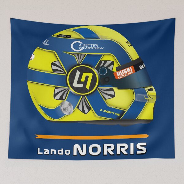 Item preview, Lando Norris Helmet 2020 graphic designed and sold by andreanastasio.