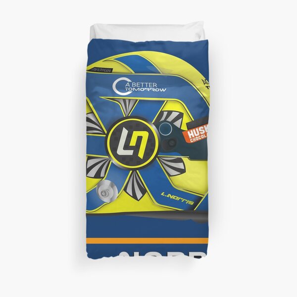 Lando Norris Formula 1 Duvet Covers | Redbubble