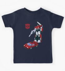 Sideswipe (dark coloured T-shirts) Kids T-Shirt
