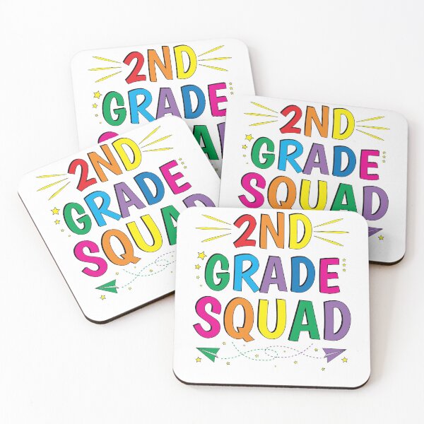 Item preview, Second Grade Squad 2nd First Day of School designed and sold by ZNOVANNA.