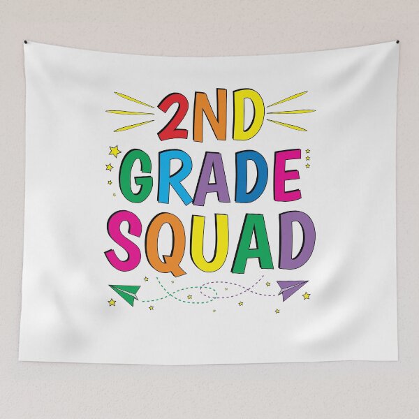 Item preview, Second Grade Squad 2nd First Day of School designed and sold by ZNOVANNA.