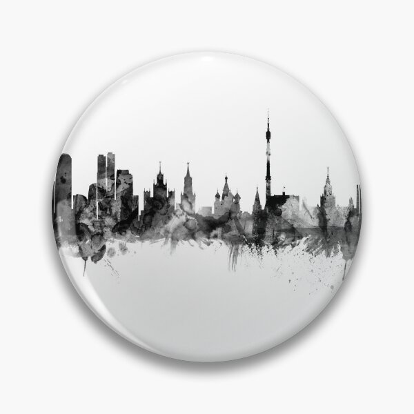 Artikelvorschau, Moscow Russia Skyline entworfen und verkauft von ArtPrints.