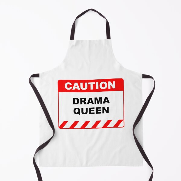 Item preview, Funny Human Caution Label / Sign DRAMA QUEEN Sayings Sarcasm Humor Quotes designed and sold by ColorMeHappy123.