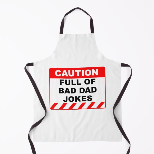 Item preview, Funny Human Caution Label / Sign FULL OF BAD DAD JOKES Sayings Sarcasm Humor Quotes designed and sold by ColorMeHappy123.