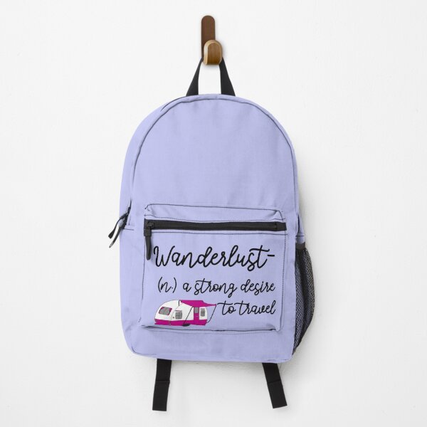 Item preview, Wanderlust and Camper designed and sold by Sunflower-Farms.