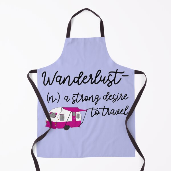 Item preview, Wanderlust and Camper designed and sold by Sunflower-Farms.