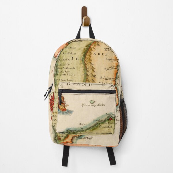 Item preview, Vintage Map of Guadeloupe (1650) designed and sold by BravuraMedia.