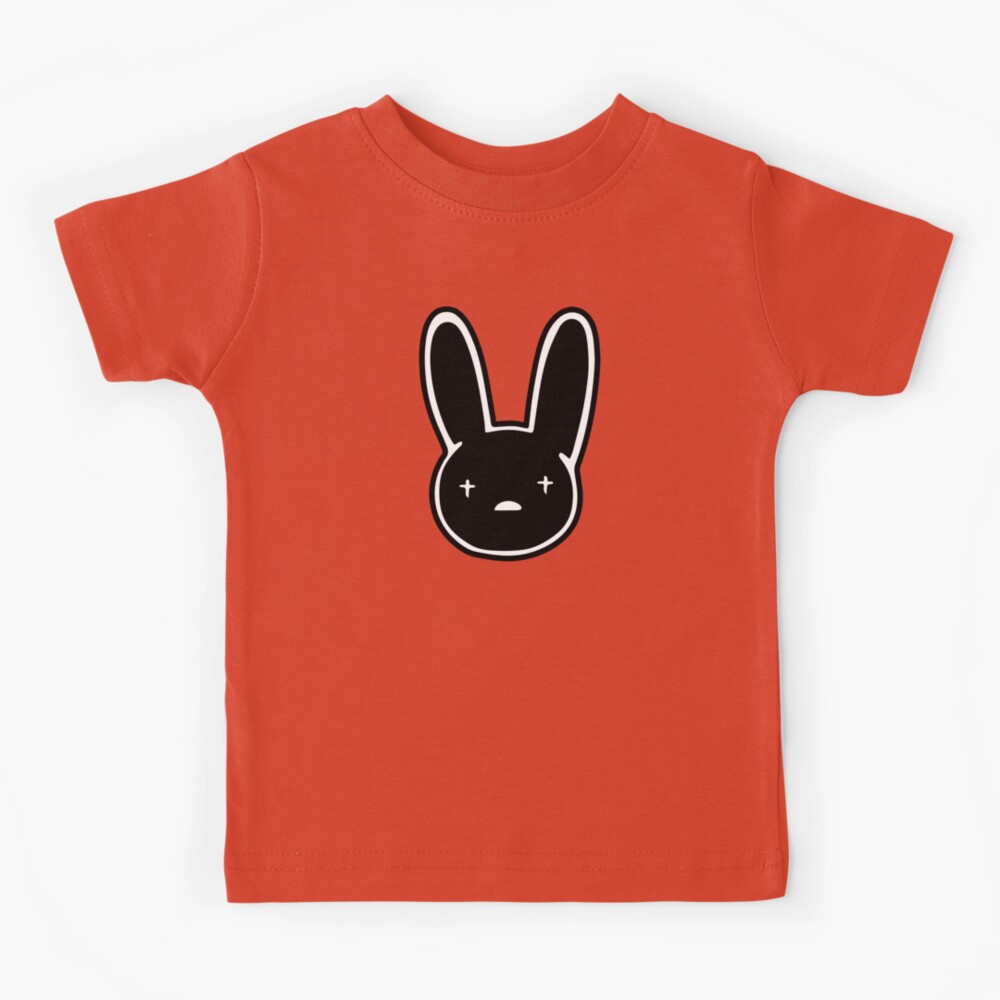 [ADLV] BAD BUNNY LOGO SHORT SLEEVE T-SHIRT /追跡付 Mini Bad Bunny Short Sleeve Tee - Black | Fashion Nova
