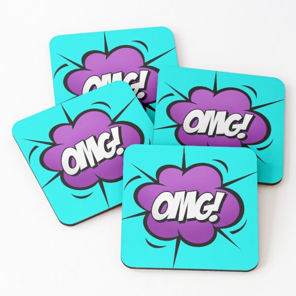 Item preview, OMG! Comics Speach Bubble - Super Heroes Unite! Collection designed and sold by Pinkaudi.