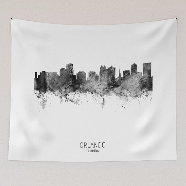 Item preview, Orlando Florida Skyline designed and sold by ArtPrints.