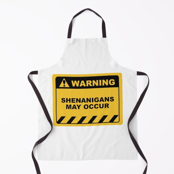 Item preview, Funny Human Warning Label / Sign SHENANIGANS MAY OCCUR Sayings Sarcasm Humor Quotes designed and sold by ColorMeHappy123.
