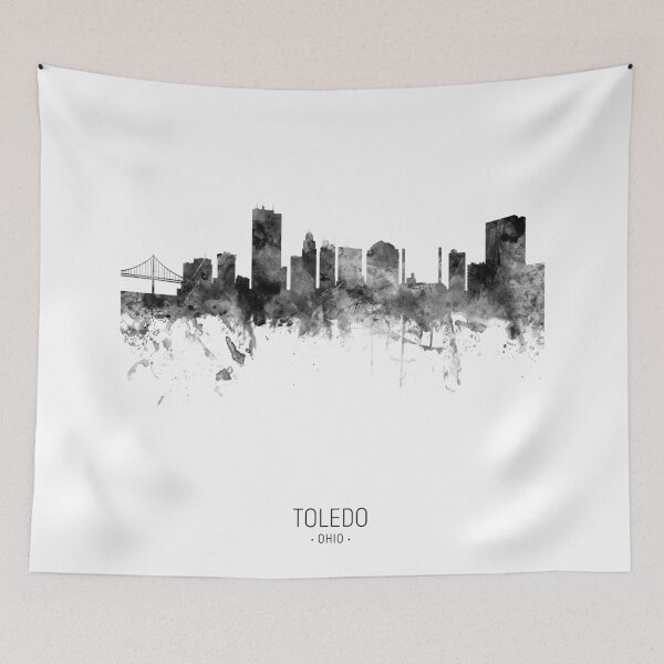 Item preview, Toledo Ohio Skyline designed and sold by ArtPrints.