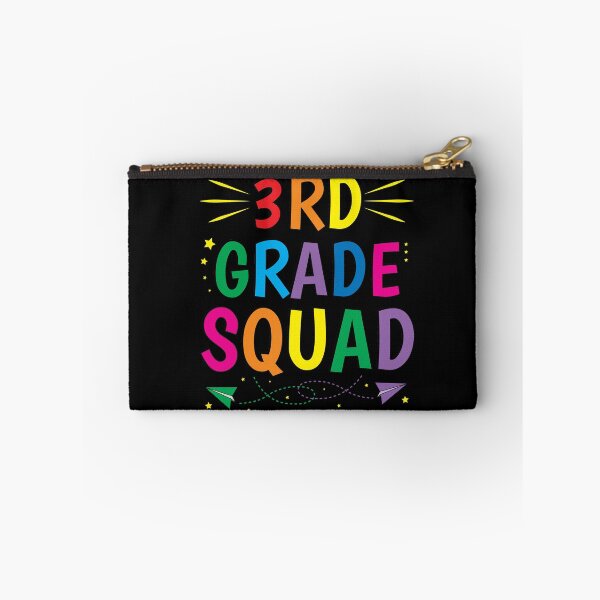 Item preview, Third Grade Squad 3rd Back to School designed and sold by ZNOVANNA.