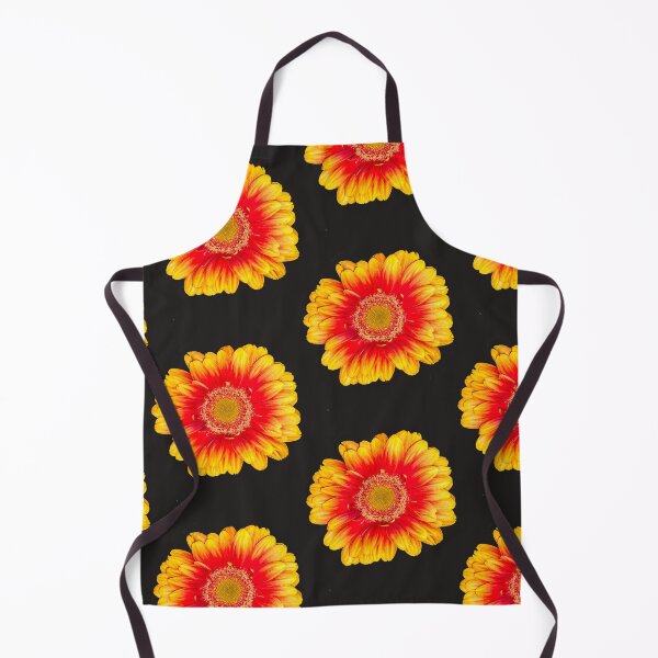 Item preview, Red and yellow summer Gerber daisy close up designed and sold by Artonmytee.