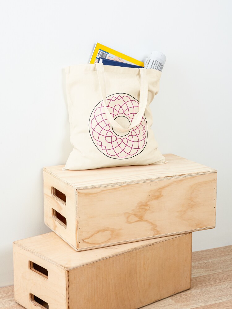 Alternate view of Grandsire Doubles Method Wreath — Tote Bag Tote Bag
