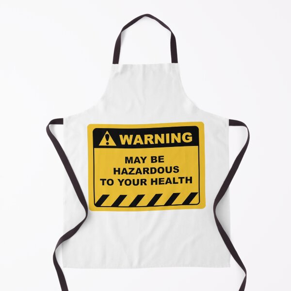 Item preview, Funny Human Warning Label / Sign MAY BE HAZARDOUS TO YOUR HEALTH Sayings Sarcasm Humor Quotes designed and sold by ColorMeHappy123.