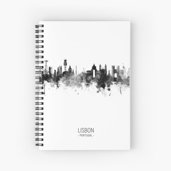Aperçu de l'œuvre Lisbon Portugal Skyline créée et vendue par ArtPrints.